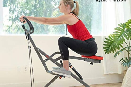 How to Use Sunny Health & Fitness Sit-up Rowing Machine