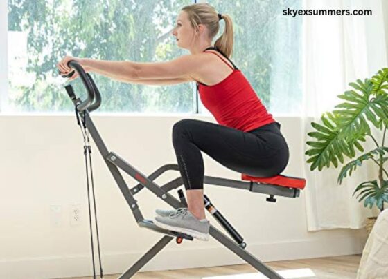 How to Use Sunny Health & Fitness Sit-up Rowing Machine