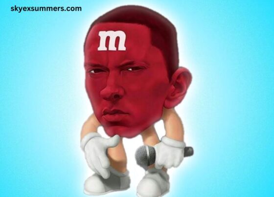 Eminem as an M&M