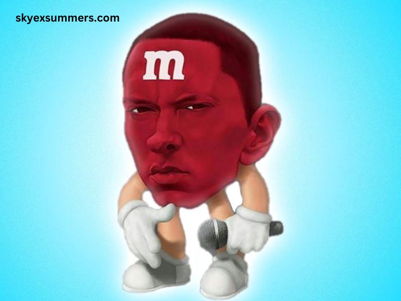 Eminem as an M&M