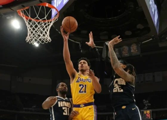 lakers vs denver nuggets match player stats