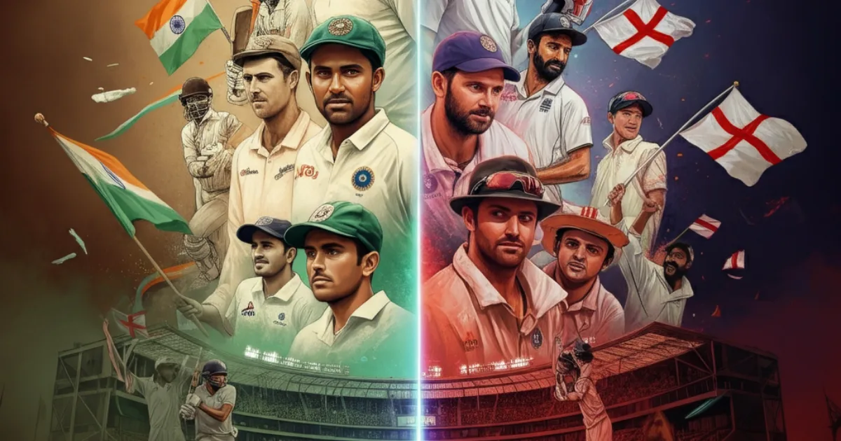 The Epic Rivalry: India National Cricket Team vs. England Cricket Team Timeline